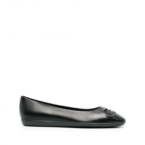 Salvatore Ferragamo, Flat shoes Czarny, female, 2098.00PLN