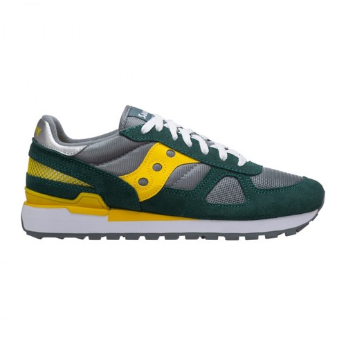 Saucony, shoes trainers sneakers shadow Zielony, male, 570.00PLN