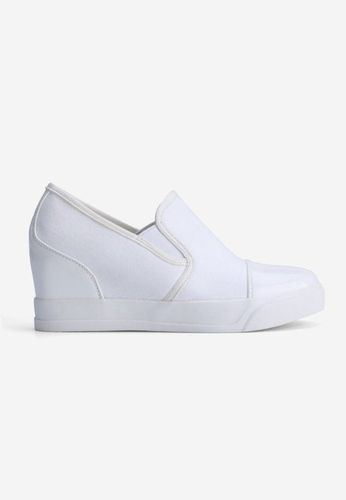 Sneakersy na koturnie białe 5 Tristan 48.99PLN
