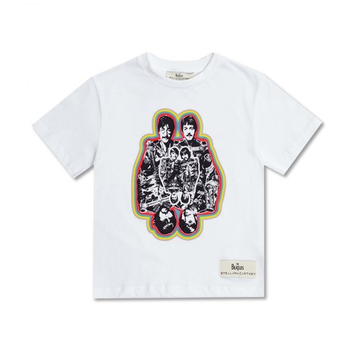 Stella McCartney, T-shirt Biały, unisex, 251.00PLN