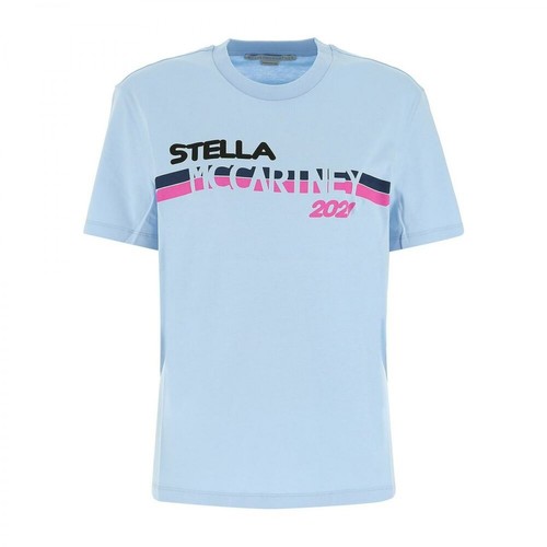 Stella McCartney, T-Shirt Niebieski, female, 1072.00PLN