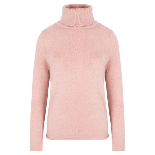 Style, Sweter z golfem Różowy, female, 169.00PLN