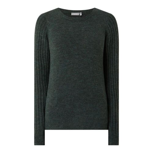 Sweter z dodatkiem wełny z alpaki model ‘Sandy’ 149.99PLN