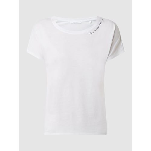 T-shirt z mieszanki bawełny i modalu model ‘Sembro’ 69.99PLN