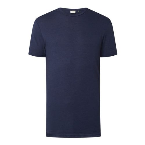 T-shirt z mieszanki lnu i bawełny model ‘Ampho’ 149.99PLN