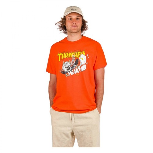 Thrasher, T-shirt 40 Years Pomarańczowy, male, 260.00PLN