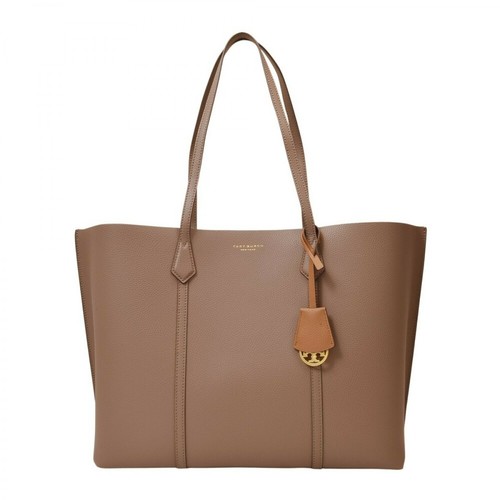 Tory Burch, Perry Triple-Compartment Tote Bag Brązowy, female, 1485.39PLN