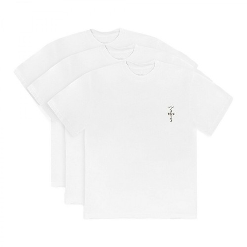 Travis Scott, CJ T-Shirt (3 Pack) Biały, male, 730.00PLN
