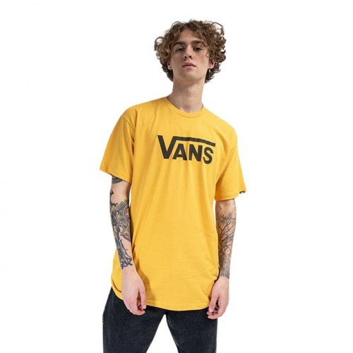 Vans, T-shirt Żółty, male, 148.35PLN