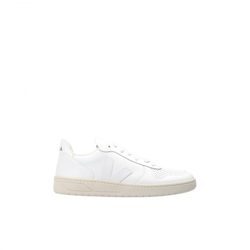 Veja, V-10 Leather sneakers Biały, male, 495.66PLN