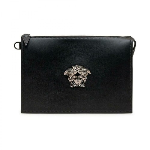 Versace, Briefcase with Medusa Czarny, male, 4469.00PLN