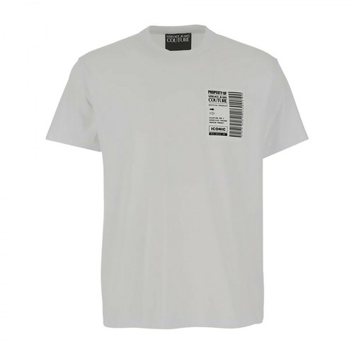 Versace, t-shirt Biały, male, 456.00PLN