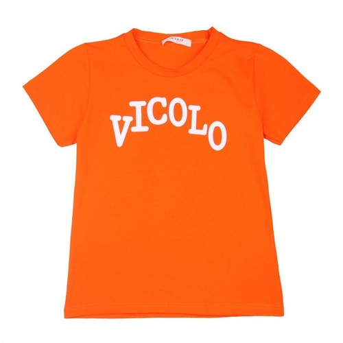 ViCOLO, T-Shirt Pomarańczowy, female, 297.00PLN