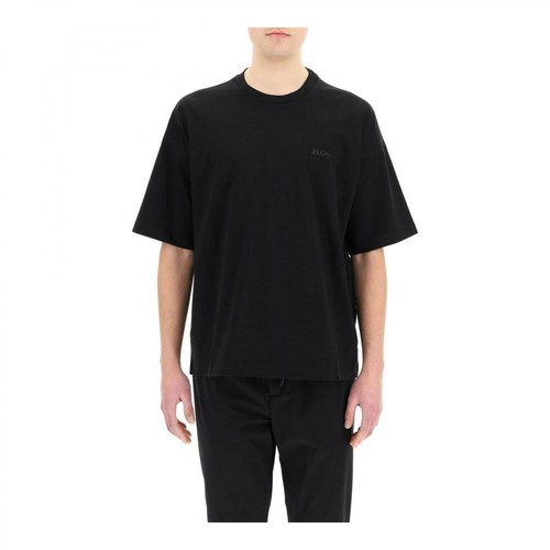 Z Zegna, oversized t-shirt Czarny, male, 867.00PLN